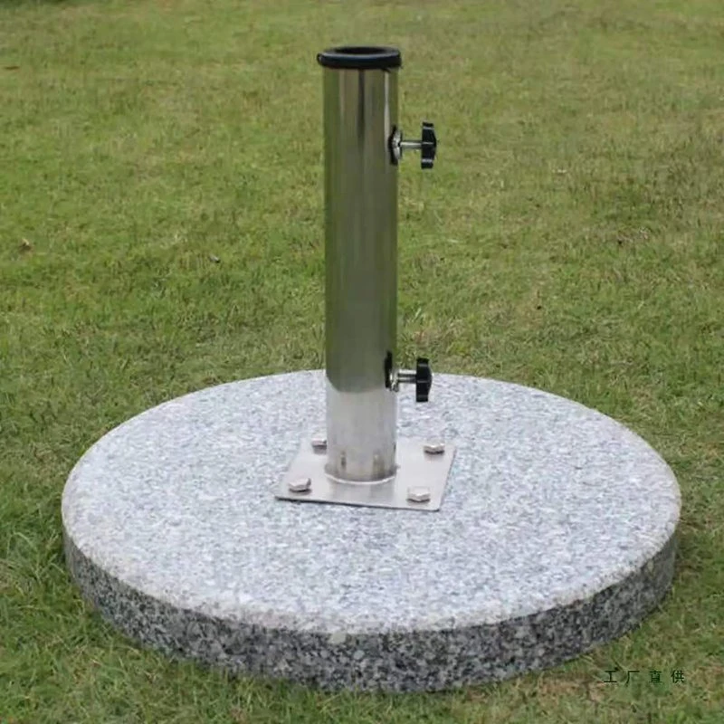 Base de table à manger en acier