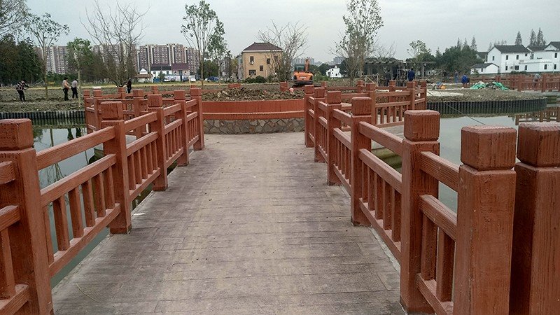 Wood-Effect Guardrail factory